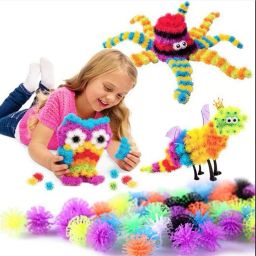 300pcs Magic Balls Puff Balls Building Block Toys for 5 Years Old Boys & Girls Block Toys for Kids-picture-13