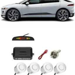 AB219 Silver Car Reverse Parking Sensor with LED Display 4 Sensor A219 Parking Sensor-image-88