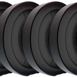 8 kg PVC Plates 2KG x 4 Each 8kg Plates Set Black Weight Plate Home Gym Combo-image-51