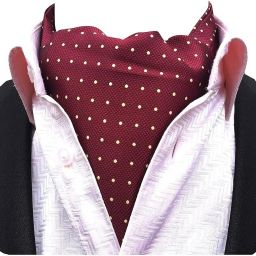Printed Polyester Men Red Scarf-image-25