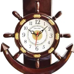 Analog 36 cm X 26 cm Wall Clock-8