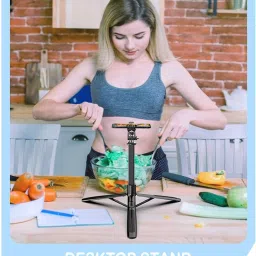Gadgetzilla for Make up, Selfie, Vlogging & Photo Shoot, Selfie stick with Bluetooth Remote Visit the Kratos Store Bluetooth Selfie Stick image 5