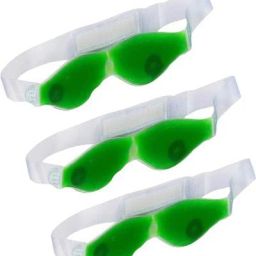 Alovera cool gel eye mask Summer Ice Cooling Sleeping Mask for Eye Patches Remove Dark Circles Fatigue Cool Eyes Patch Pads Eye Care (pack of 3)-image-14