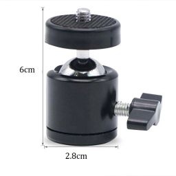POZUB Tripod Mount Camera Head Ball Adapter Phone holder mount adapter for Camera Tripod Ball Head, Tripod Clamp, Tripod Bracket, Tripod Kit, Monopod, Monopod Kit, Tripod image 5