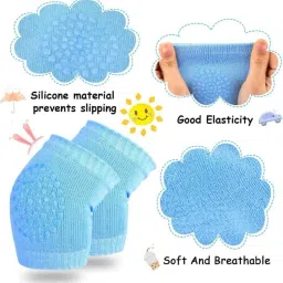 ridhan enterprises Knee Pads for Crawling Babies Black Baby Knee Pads image 5