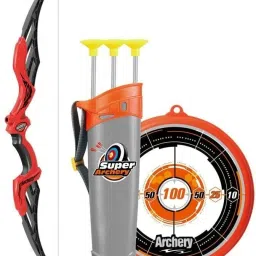 Basic Archery Set Outdoor Hunting Game with 3 Suction Cup Arrows, BOW AND ARROW-17