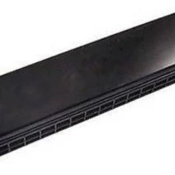 Mouth Organ 24 Holes 48 tones Metal harmonica Black-image-66