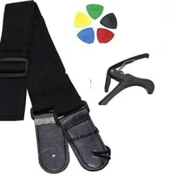 Guitar Capo With Guitar Belt & Picks Electric And Acoustic Guitars Clutch Guitar Capo-picture-25