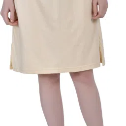 Women Solid Regular Beige Skirt-image-62
