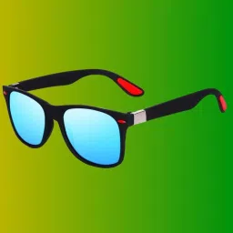 Polarized Wayfarer Sunglasses (Free Size)-image-70
