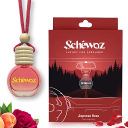 Schewaz Luxury Car Freshener, Premium Car Perfume Upto 45 Days Natural Fragrance Portable Car Air Purifier-image-64