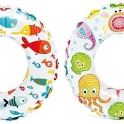 Inflatable Air Swimming Ring For Kids Ages Up To 10 Years 24 Inch Size Pack of 2 Swim Floatation Belt-image-23