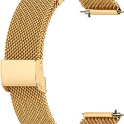 ACM Watch Strap Adjustable Metal for Cellecor E1 Flex Smartwatch Belt Band Gold 3751138 mm Stainless Steel Watch Strap-picture-18