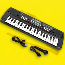 H230(37 Keys )Piano Toy with Microphone, USB Power Cable & Sound Recording Best Birthday Gift for Boys and Girls Musical Instruments Analog Portable Keyboard-image-41
