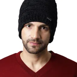 ELLIS Men Solid Acrylic Beanie-32