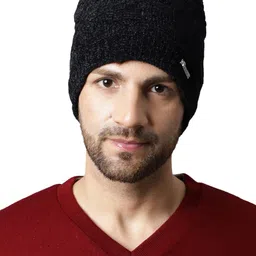 ELLIS Men Acrylic Self Design Beanie-picture-43