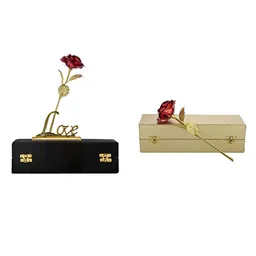 INTERNATIONAL GIFT Black & Red 2 Pieces Valentine's Day Gifts Set-22