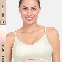 Amour Secret Pack of 3 Workout Bra-image-26