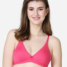 VStar Women Pink T-Shirt Bra-image-66