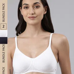 Dollar Missy Pack of 2 Wire-Free Basic Support Bra-picture-41