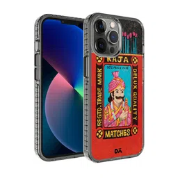 DailyObjects Red & Yellow Printed  iPhone 12 Pro Back Case image 1
