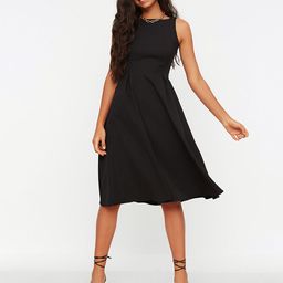 Trendyol Women Solid Black Dress-picture-42