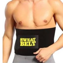 RPC99 Tummy Trimmer Single Spring With Sweat Bet and Figr 8 Ab Exerciser Fat Burner for Men & Women Ab Exerciser (Black) image 5