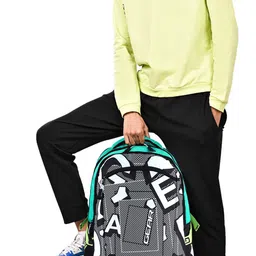 Gear Kids Graphic Printed Backpack With Compression Straps-54