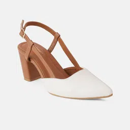 The Roadster Lifestyle Co Pointed Toe Block Heels-image-15