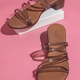 Inc 5 Women Tan & Black Block Heels-image-50