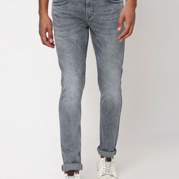 Mufti Men Skinny Fit Heavy Fade Stretchable Clean Look Jeans-picture-35