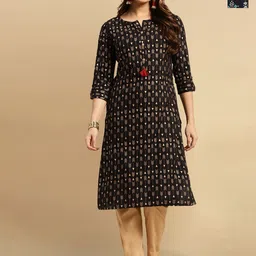 Rangita Selection Of 2 Ethnic Motifs Printed Straight Kurtas-15