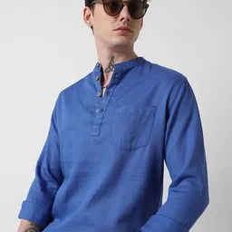 VASTRADO Men Thread Work Kurta-41