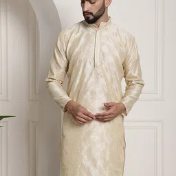 SOJANYA Mandarin Collar Thread Work Kurta-picture-17