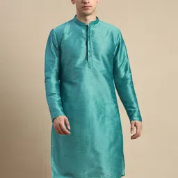 Amodh by Kisah Mandarin Collar Straight Kurta-picture-42