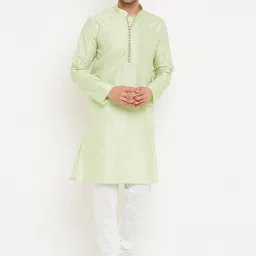Armaan Ethnic Ethnic Motif Woven Design Straight Kurta-picture-40