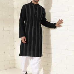 Fabindia Men Thread Work Kurta-10