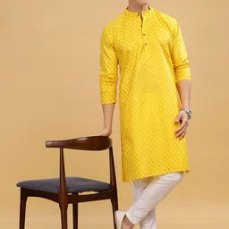 Anouk Men Embroidered Thread Work Kurta-picture-39