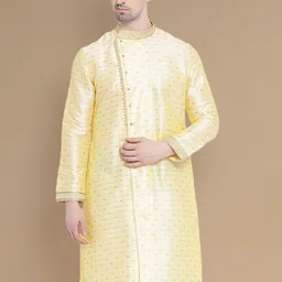Sanwara Mandarin Collar Geometric Printed Kurta-picture-13