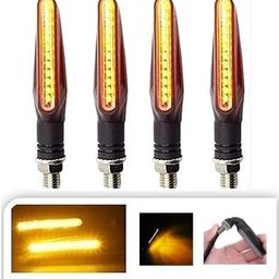 generic Waterproof SMD KTM Style Indicators 9 Led High Bright Universal for All Bike Models | Turn Signal Lights for Motorcycle |Super Bright LED Indicators for Bikes (Set of 4) image 2