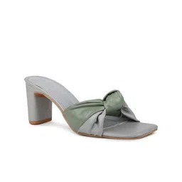 Inc 5 Block Heels With Knot Detail-12