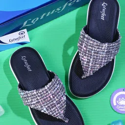 Lotusfeet Block Mules-42