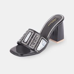 AZ Footwear Embellished Party Block Heels-image-33