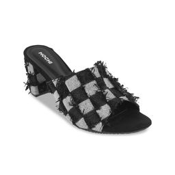 Mochi Printed Block Sandals image 2