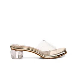GNIST Open Toe Block Heels image 3