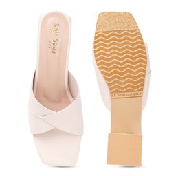 Sole Saga Open Toe Block Heels image 2