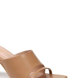 Sole Saga Open Toe Block Heels image 4