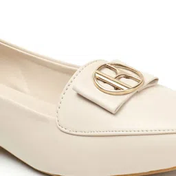 ELLE Embellished Pointed Toe Block Heeled Mules image 4