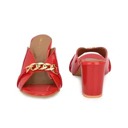 CLOG LONDON Embellished Block Heel Mules image 4