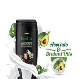 Nisha Set Of 10 Avocado & Brahmi Oil Shampoo - 80 ml Each image 1